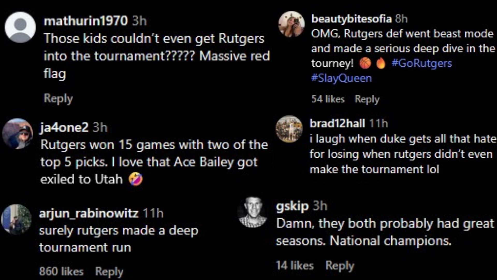 Images via the comments of the Instagram post.